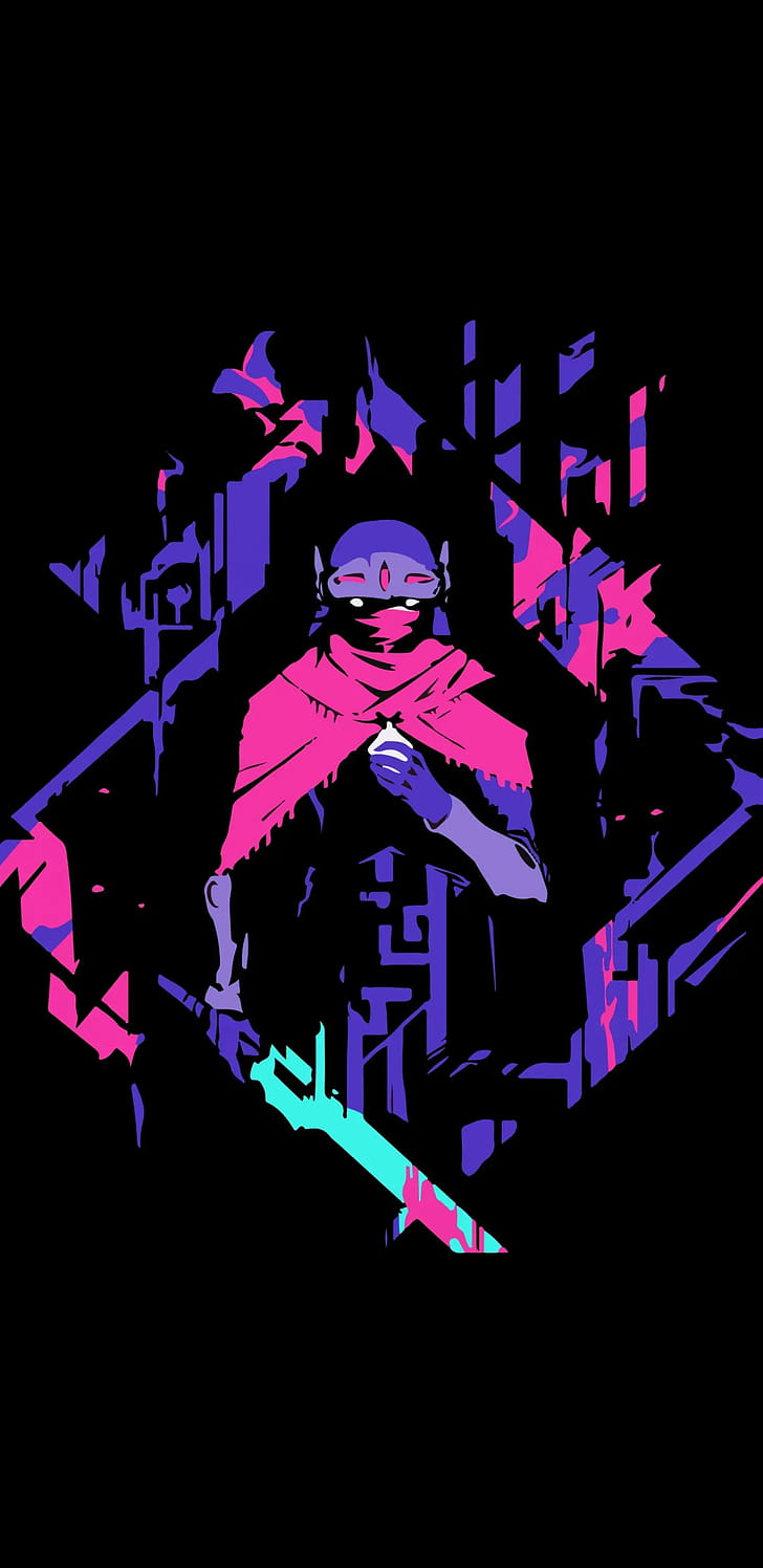 Hyper Light Drifter, , Digital artwork, Gaming visuals phone wallpaper