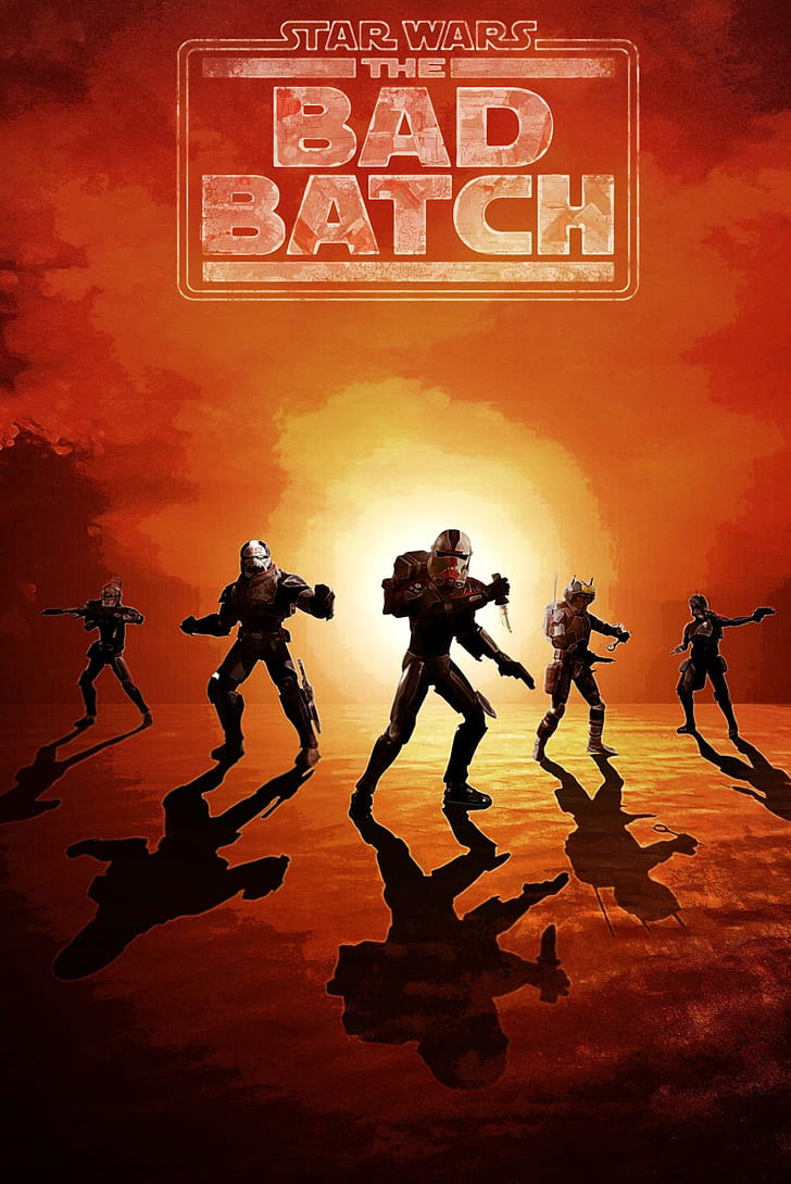 Star Wars: The Bad Batch, Bad Batch phone wallpaper