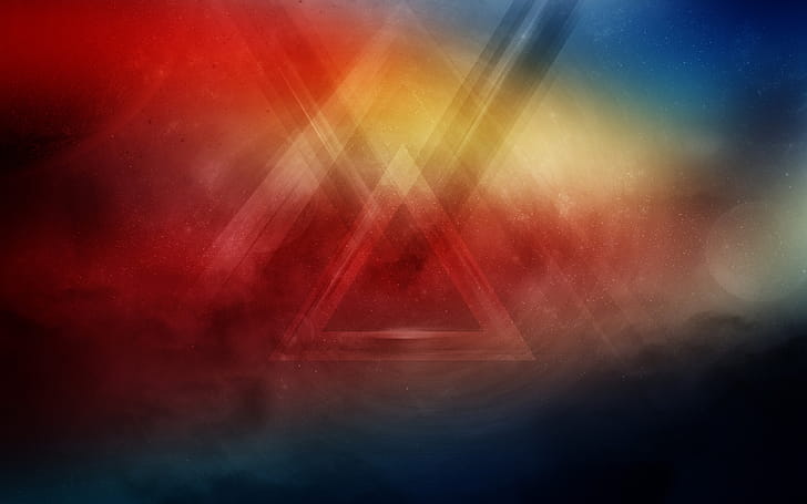 Triangle Abstract Artistic, abstract, triangle wallpaper