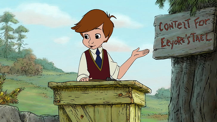 Christopher Robin,  , Disney , Tablet wallpaper
