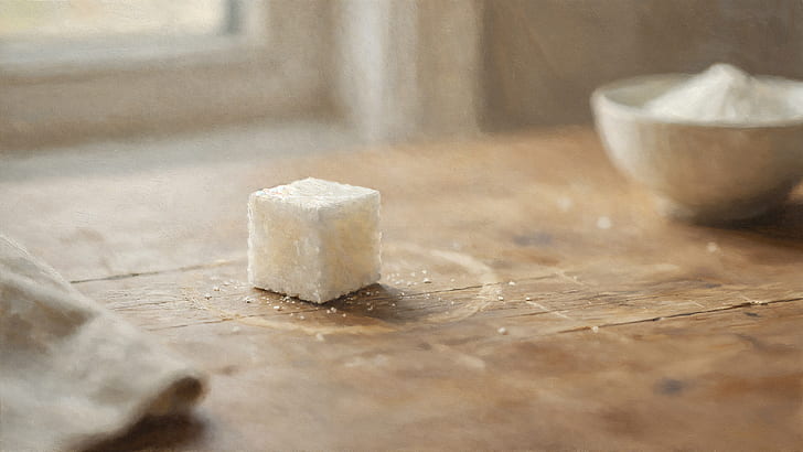 Sunlit Sugar Cube — wallpaper