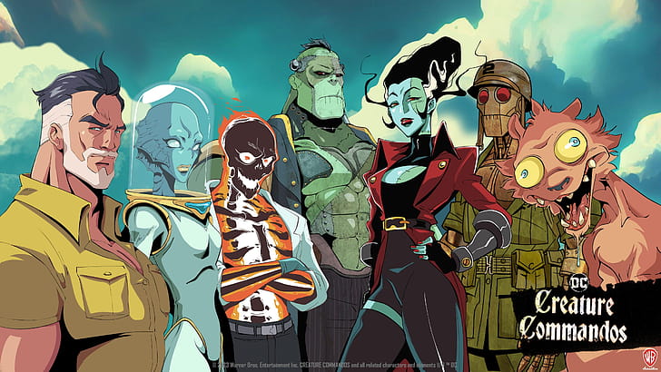 TV Show, creature commandos wallpaper