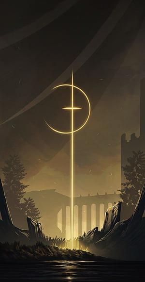 Elden Ring Rune — Vertical Mobile  for iPhone & Android, video game, Elden Ring phone wallpaper