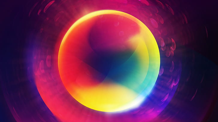 Abstract Circle Loop , abstract, circle wallpaper