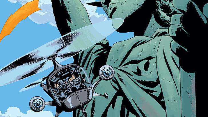 Comic, DC: The New Frontier wallpaper