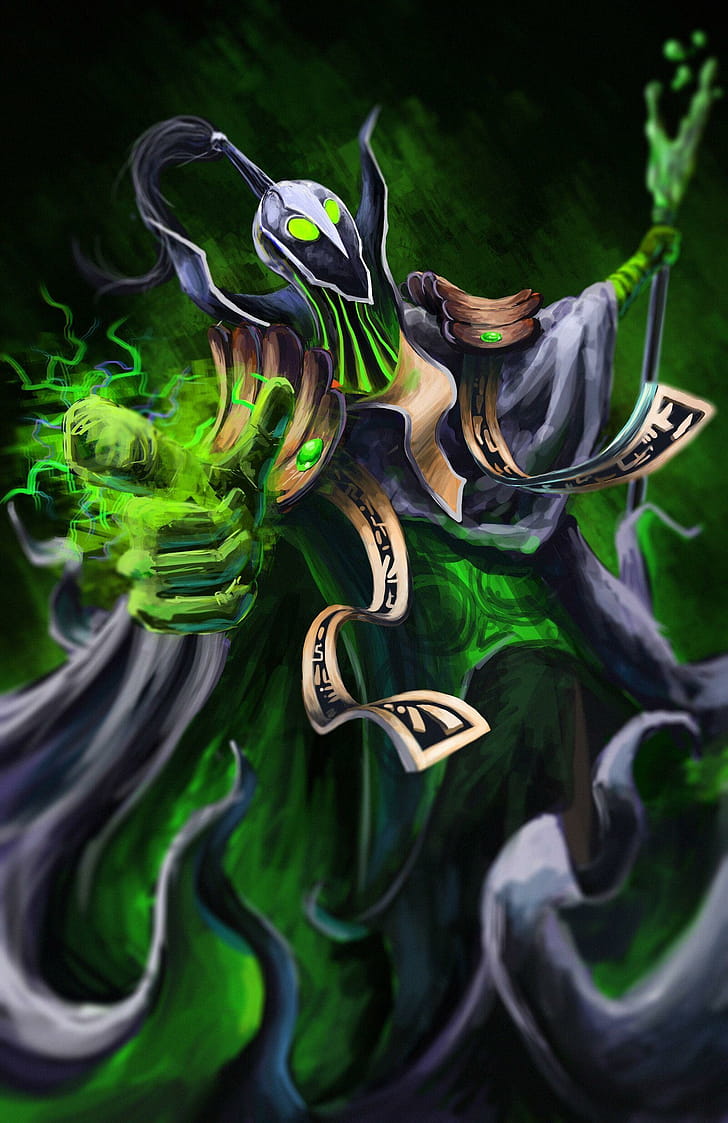 Rubick, Dota 2 phone wallpaper