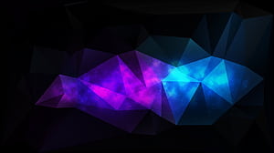 Low Poly Geometry, low-poly, abstract, geometry wallpaper