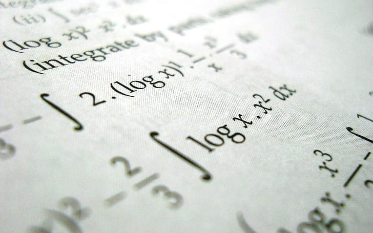 Integrals, Math wallpaper