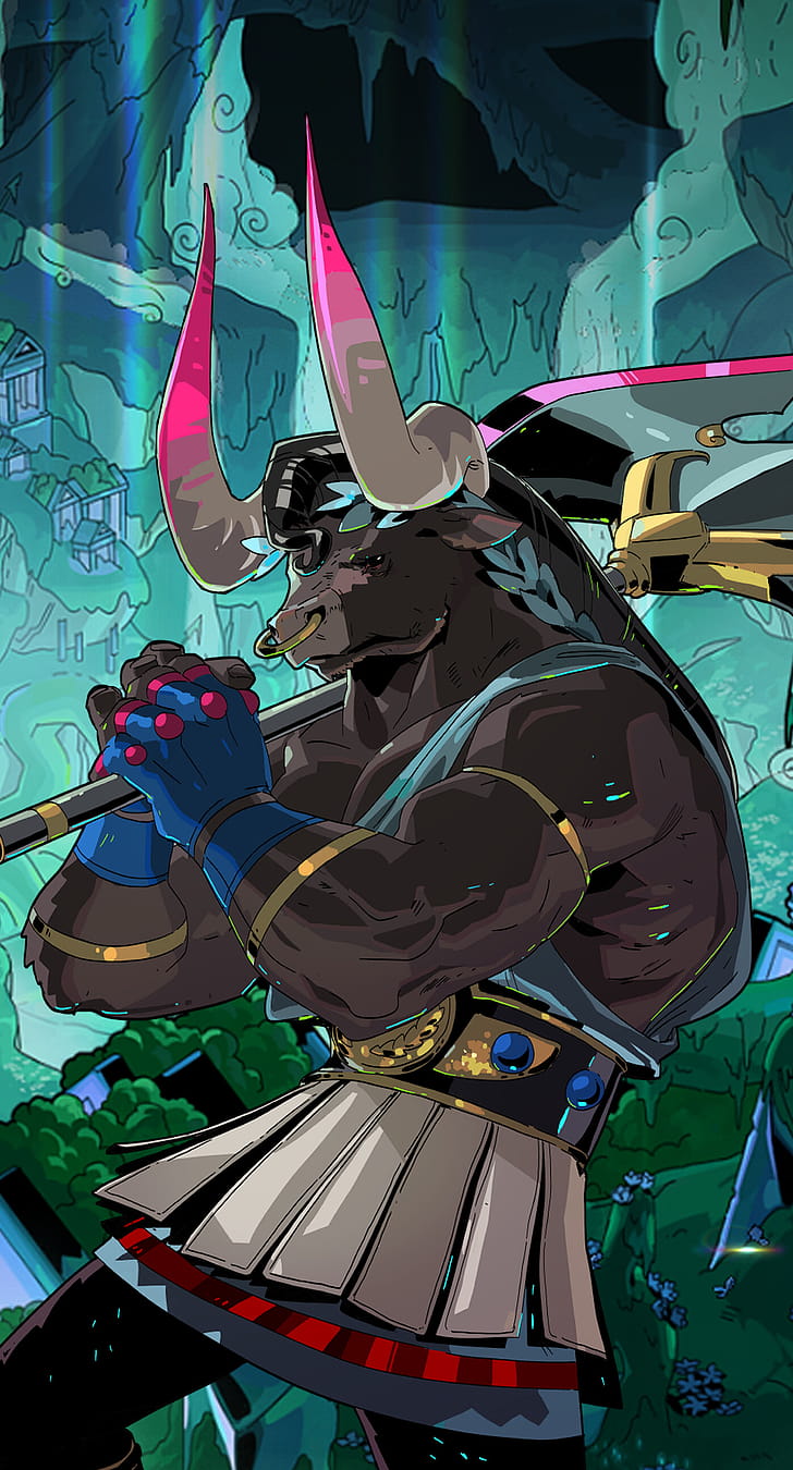 Asterius, Hades phone wallpaper