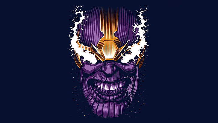 Thanos Comic Art, Comic, Thanos wallpaper