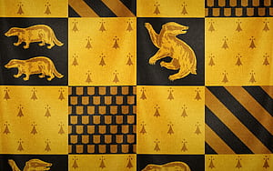 Flag, Hufflepuff wallpaper