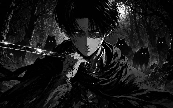 Levi Ackerman — Shadowblade (  Anime ) wallpaper