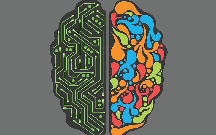 Brain, Geek wallpaper