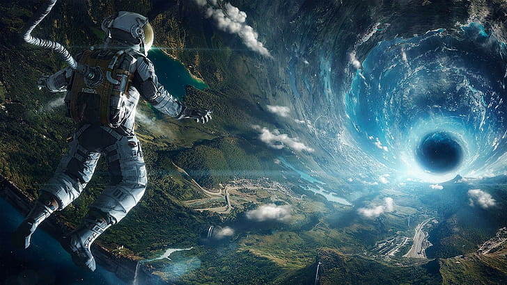 Astronaut, Outer Space wallpaper