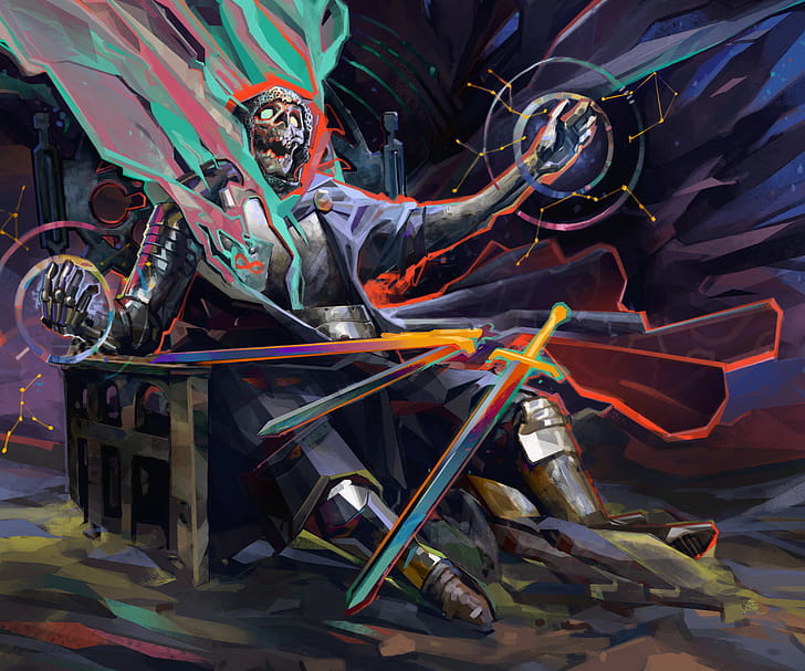 dark, skeleton wallpaper