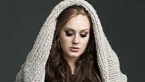 Adele, , Striking background, Mesmerizing ry wallpaper