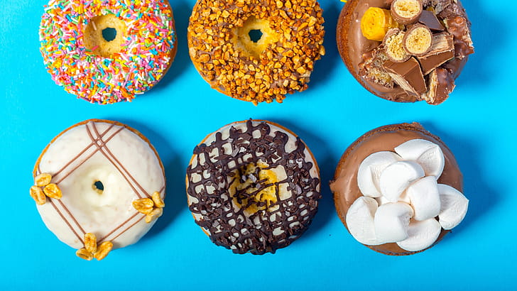 Toppings, Donuts wallpaper