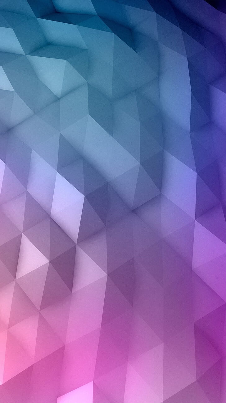 Gradient geometry, iPhone 6 Plus phone wallpaper