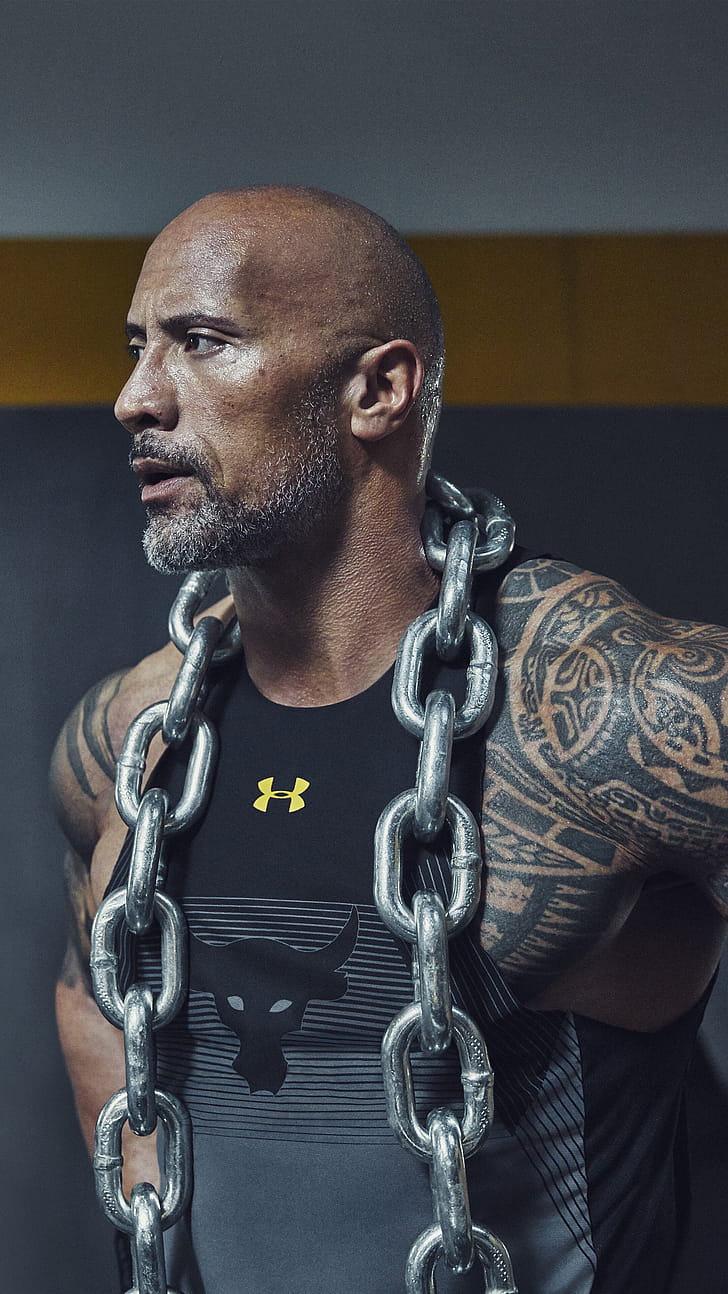 Dwayne Johnson, Work out phone wallpaper