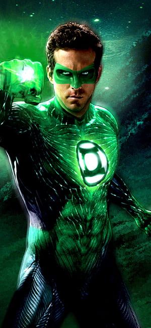 Green Lantern, DC Comics, , iPhone phone wallpaper