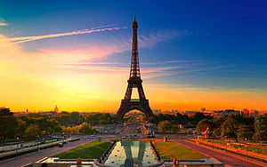 Ultra  Eiffel Tower , Background wallpaper
