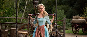 Lily James As Cinderella, lily-james, celebrities, girls, cinderella, movies wallpaper