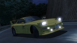 Mazda RX-7, Initial D wallpaper