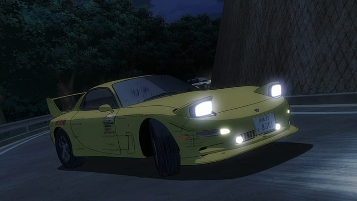 Mazda RX-7, Initial D wallpaper