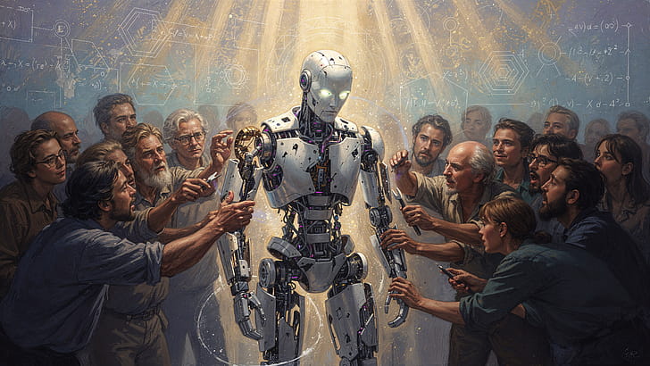 Robot wallpaper
