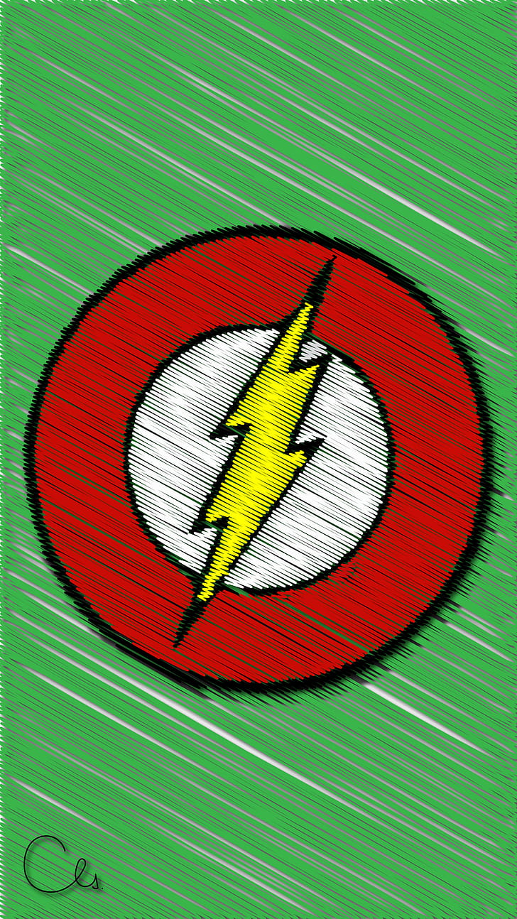 Flash, Flash, Comic, DC Comics phone wallpaper