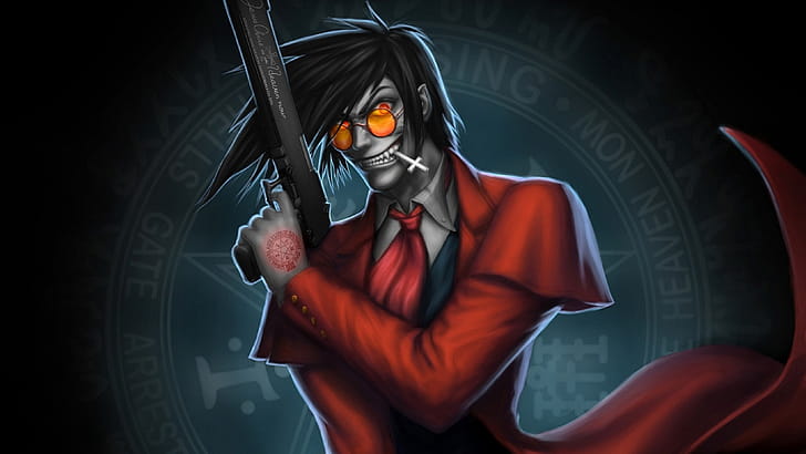 Alucard Hellsing Anime, Anime, Hellsing, Alucard (Hellsing) wallpaper