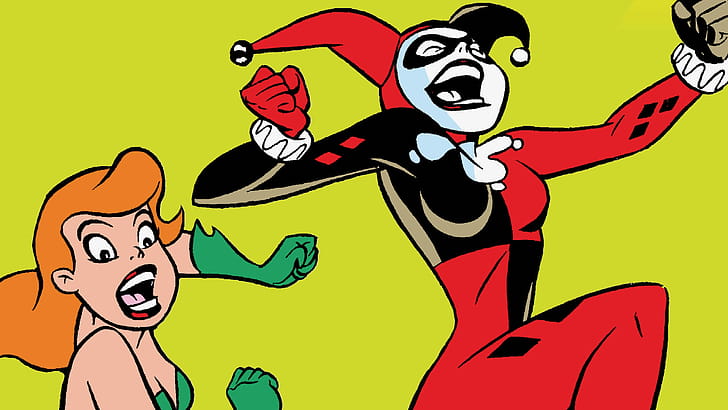 Comic, Harley & Ivy wallpaper