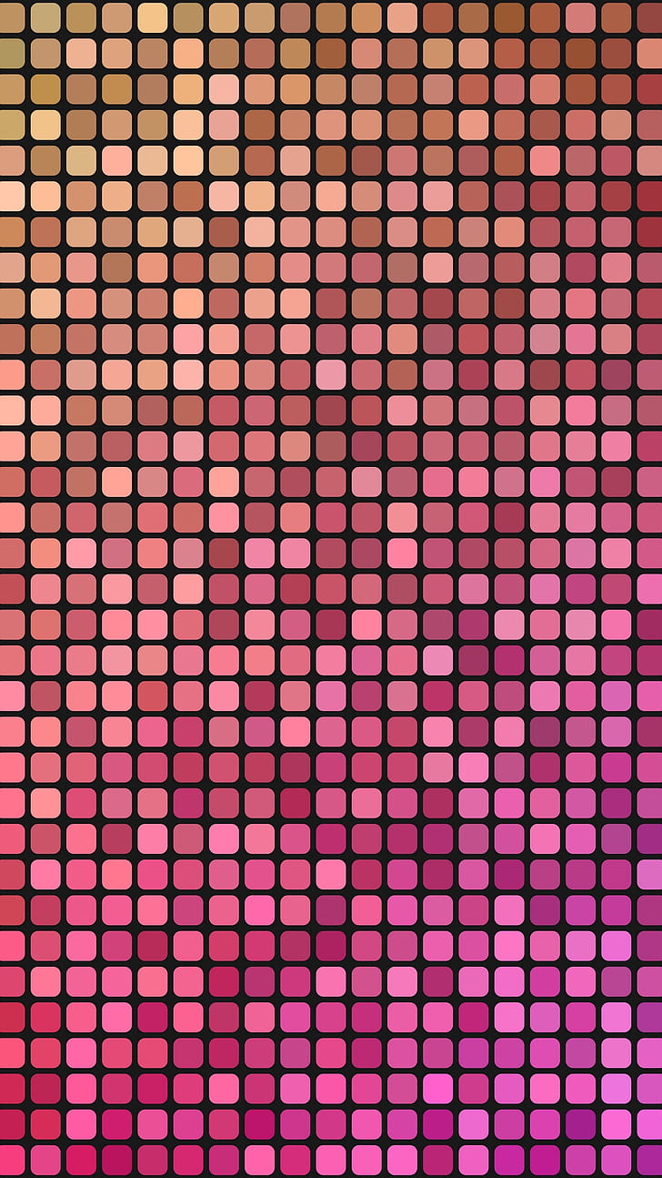 Pixels, Gradients phone wallpaper
