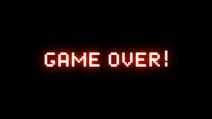 Game Over, Glitch effect, Digital message, Visuals wallpaper