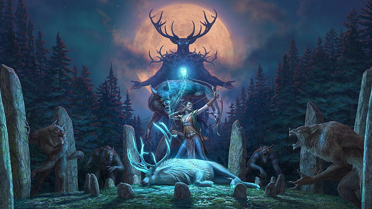 Wolfhunter, The Elder Scrolls wallpaper